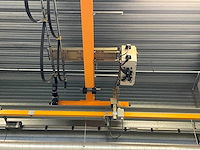 Konecranes jc6833 enkelligger bovenloopkraan 1250kg v.v. xn loopcat met kettingtakel + 88 meter m1 kraanbaan - afbeelding 11 van  14