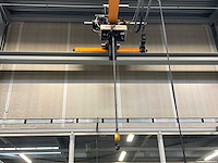 Konecranes jc6833 enkelligger bovenloopkraan 1250kg v.v. xn loopcat met kettingtakel + 88 meter m1 kraanbaan - afbeelding 12 van  14