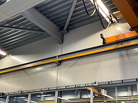 Konecranes jc6834 enkelligger bovenloopkraan 1250kg ton v.v. xn loopcat met elektro kettingtakel + 77 meter m1 kraanbaan - afbeelding 2 van  16