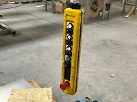 Konecranes jc6834 enkelligger bovenloopkraan 1250kg ton v.v. xn loopcat met elektro kettingtakel + 77 meter m1 kraanbaan - afbeelding 5 van  16