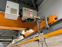 Konecranes jc6834 enkelligger bovenloopkraan 1250kg ton v.v. xn loopcat met elektro kettingtakel + 77 meter m1 kraanbaan - afbeelding 8 van  16