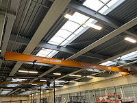 Konecranes jc6834 enkelligger bovenloopkraan 1250kg ton v.v. xn loopcat met elektro kettingtakel + 77 meter m1 kraanbaan - afbeelding 9 van  16