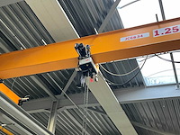 Konecranes jc6834 enkelligger bovenloopkraan 1250kg ton v.v. xn loopcat met elektro kettingtakel + 77 meter m1 kraanbaan - afbeelding 13 van  16