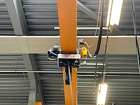 Konecranes jc6834 enkelligger bovenloopkraan 1250kg ton v.v. xn loopcat met elektro kettingtakel + 77 meter m1 kraanbaan - afbeelding 14 van  16
