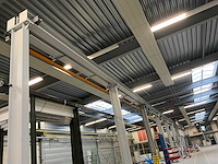 Konecranes jc6835 enkelligger bovenloopkraan 5000kg v.v. ctx400 loopcat met elektro staaldraadtakel + 77 meter m1 kraanbaan - afbeelding 10 van  24