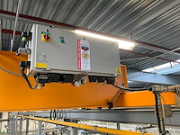 Konecranes jc6835 enkelligger bovenloopkraan 5000kg v.v. ctx400 loopcat met elektro staaldraadtakel + 77 meter m1 kraanbaan - afbeelding 14 van  24