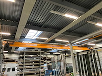 Konecranes jc6835 enkelligger bovenloopkraan 5000kg v.v. ctx400 loopcat met elektro staaldraadtakel + 77 meter m1 kraanbaan - afbeelding 12 van  24