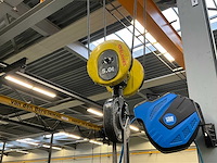 Konecranes jc6835 enkelligger bovenloopkraan 5000kg v.v. ctx400 loopcat met elektro staaldraadtakel + 77 meter m1 kraanbaan - afbeelding 21 van  24