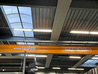 Konecranes jc6835 enkelligger bovenloopkraan 5000kg v.v. ctx400 loopcat met elektro staaldraadtakel + 77 meter m1 kraanbaan - afbeelding 24 van  24