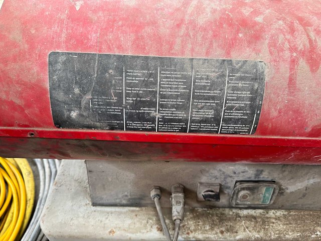 Konfoma heater - overige werkplaatsinventaris - afbeelding 2 van  3