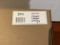 Kongamek km60351 serveerwagen - afbeelding 2 van  6