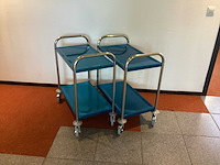 Kongamek serveerwagen (2x) - afbeelding 1 van  4