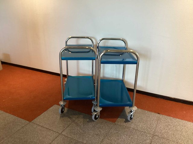 Kongamek serveerwagen (2x) - afbeelding 2 van  4