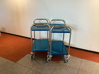 Kongamek serveerwagen (2x) - afbeelding 2 van  4
