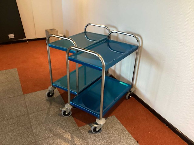 Kongamek serveerwagen (2x) - afbeelding 3 van  4
