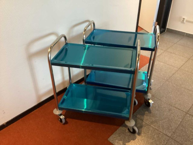 Kongamek serveerwagen (2x) - afbeelding 4 van  4