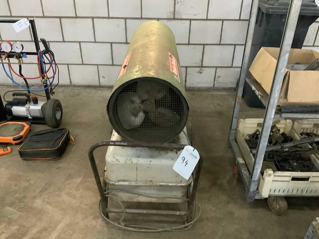 Kongskilde dh-80 heteluchtkanon - afbeelding 3 van  4