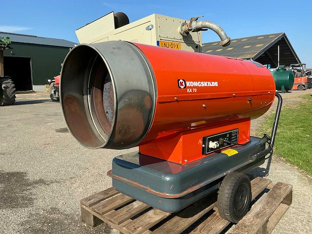Kongskilde ka 70 heater - afbeelding 1 van  3