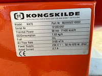 Kongskilde ka 70 heater - afbeelding 3 van  3