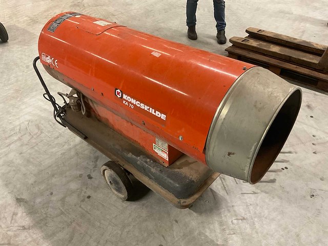 Kongskilde ka70 heteluchtkanon - afbeelding 3 van  8