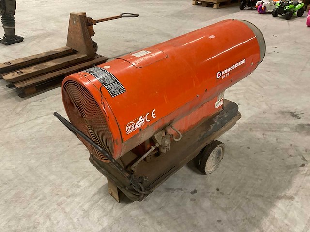 Kongskilde ka70 heteluchtkanon - afbeelding 4 van  8