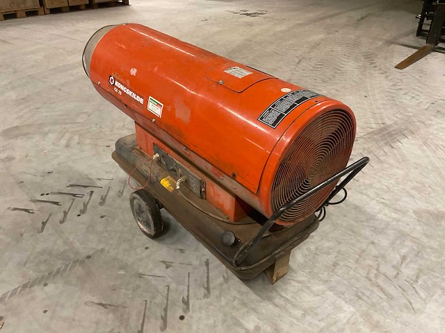 Kongskilde ka70 heteluchtkanon - afbeelding 5 van  8