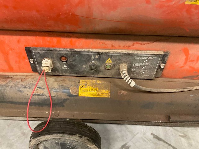 Kongskilde ka70 heteluchtkanon - afbeelding 6 van  8