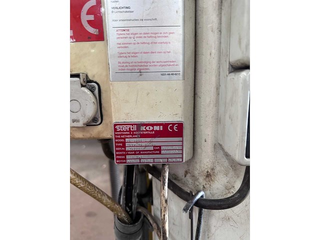 Koni - 4040 - hefbrug 4 koloms 4000kg - afbeelding 7 van  7