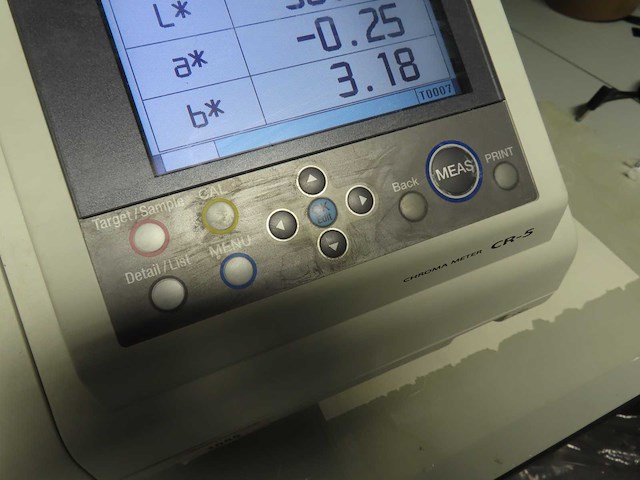 Konica - cr-5 - chroma meter - afbeelding 6 van  7