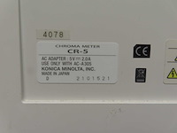 Konica - cr-5 - chroma meter - afbeelding 4 van  7