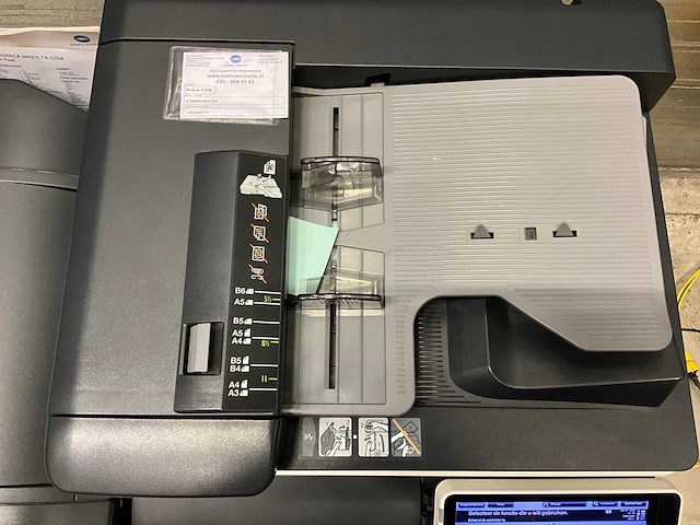 Konica minolta - bizhub c258 - multifunctional - afbeelding 7 van  12