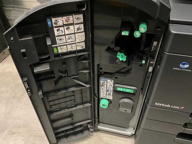 Konica minolta - bizhub c258 - multifunctional - afbeelding 11 van  12
