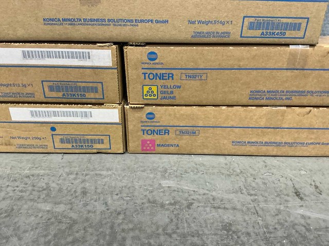 Konica minolta - inkt laserprinter (5x) - afbeelding 7 van  7