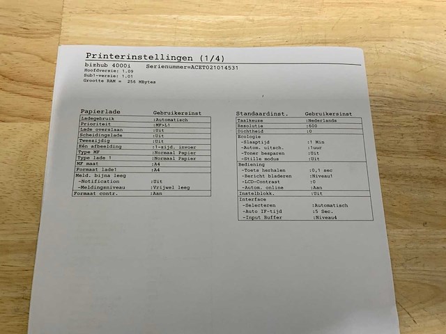 Konica minolta bizhub 4000i laserjet overige printers en copiers - afbeelding 7 van  18