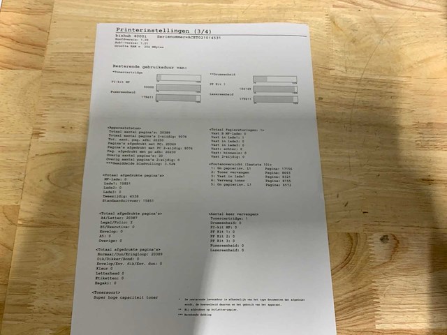 Konica minolta bizhub 4000i laserjet overige printers en copiers - afbeelding 9 van  18