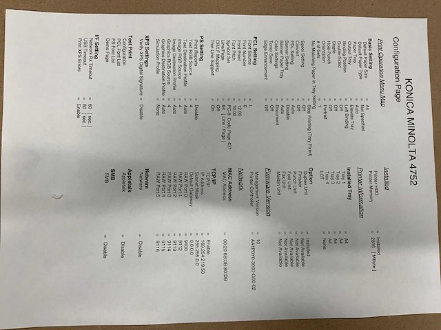 Konica minolta bizhub 4752 laserjet overige printers en copiers - afbeelding 5 van  13