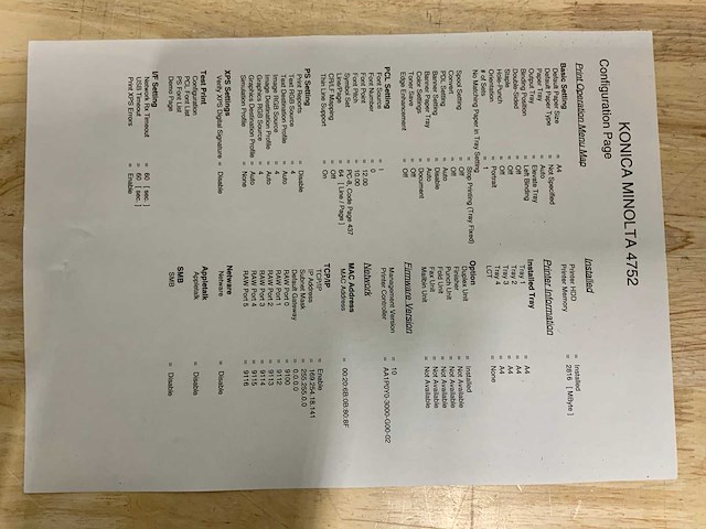 Konica minolta bizhub 4752 laserjet overige printers en copiers - afbeelding 5 van  13