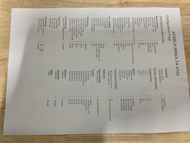 Konica minolta bizhub 4752 laserjet overige printers en copiers - afbeelding 5 van  13