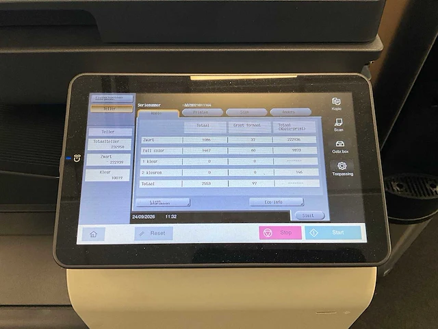 Konica minolta bizhub c250i df-632 multifunctional - afbeelding 3 van  12