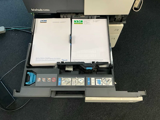 Konica minolta bizhub c250i df-632 multifunctional - afbeelding 8 van  11
