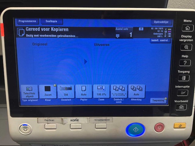 Konica minolta bizhub c284e multifunctional - afbeelding 9 van  9