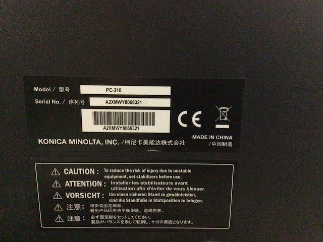Konica minolta bizhub c308 kopieerapparaat - afbeelding 9 van  9
