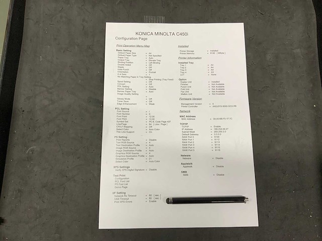 Konica minolta bizhub c450i laserjet overige printers en copiers - afbeelding 8 van  15