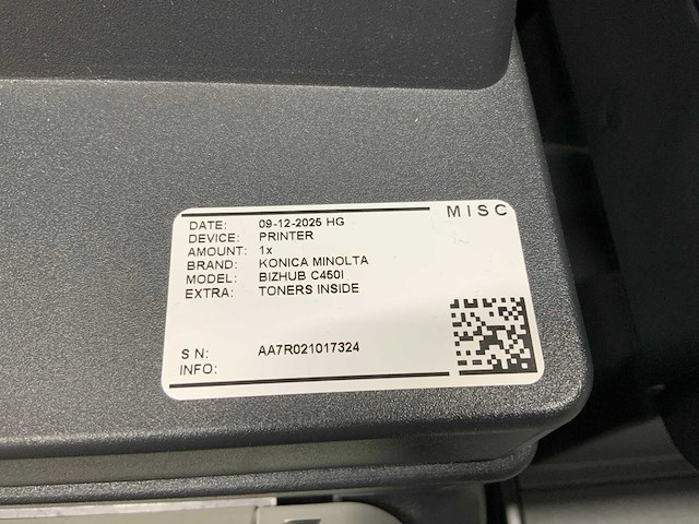 Konica minolta bizhub c450i laserjet overige printers en copiers - afbeelding 8 van  16