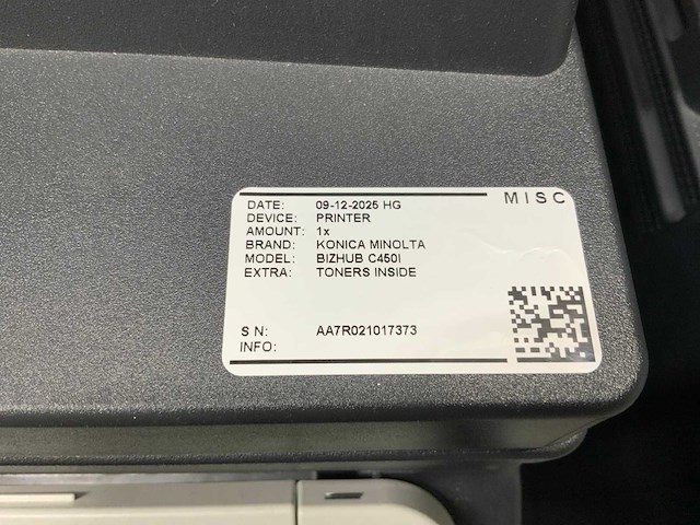 Konica minolta bizhub c450i laserjet overige printers en copiers - afbeelding 8 van  16