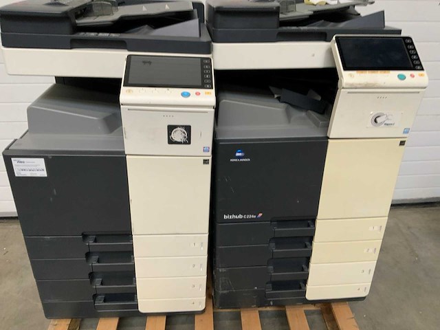 Konica minolta c224e bizhub laserprinter (2x) - afbeelding 4 van  8