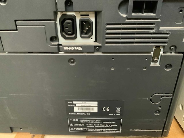 Konica minolta c224e bizhub laserprinter (2x) - afbeelding 8 van  8
