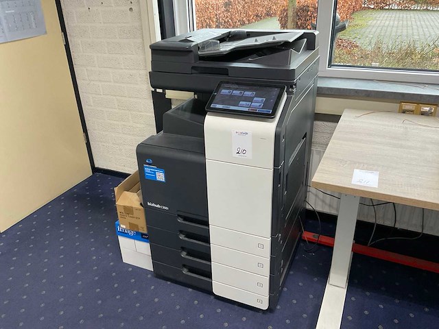 Konica minolta c300i bizhub multifunctionele kopieermachine - afbeelding 1 van  9