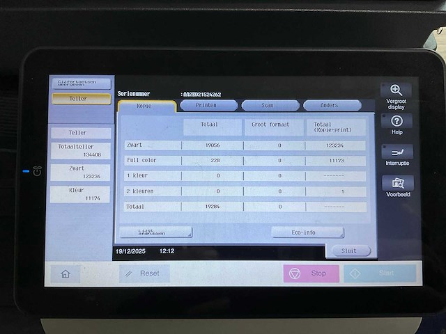 Konica minolta c300i bizhub multifunctionele kopieermachine - afbeelding 6 van  9