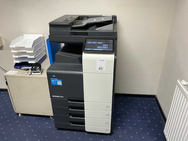 Konica minolta c300i bizhub multifunctionele kopieermachine - afbeelding 1 van  7